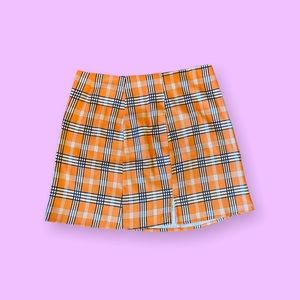 Plaid skirt